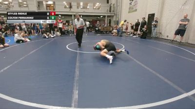76 lbs Round 5 (6 Team) - Styles Riehle, Brawler Elite vs Colton Fernandez, Aggression Legionnaires