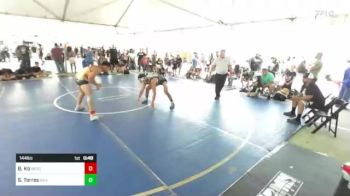 144 lbs Consolation - Brendon Ko, NexGen RTC vs Shawn Torres, Silverback WC