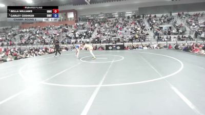 62 Finals kg Champ. Round 2 - Carley Ceshker, B.A.M. Training Center vs Bella Williams, Iowa Womens Wrestling Club
