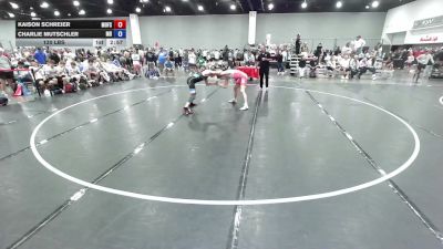 126 lbs Kaison Schreier, Team Missouri vs Charlie Mutschler, Team Maryland