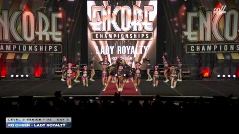 KO Cheer - Lady Royalty [2025 L3 Senior - D2 Day 3] 2025 Encore Grand Nationals