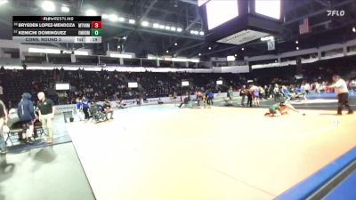 106 lbs Cons. Round 3 - Bryeden Lopez-Mendoza, Mount Vernon vs Kenichi Dominguez, Emerald Ridge