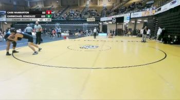 197 lbs Champ. Round 2 - Case Warburton, Ouachita Baptist vs Carmichael Gonzalez, Carl Albert State