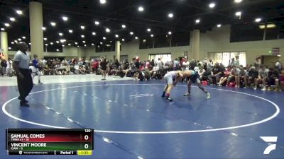 120 lbs Round 1 (32 Team) - Samual Comes, TNWA #1 vs Vincent Moore, CIAW