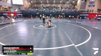 106 lbs 15th Place Match - Aaron Blaydes, Burleson Centennial vs Bradlee Nehrling, El Paso Pebble Hills