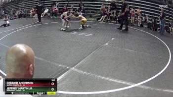 100 lbs Quarterfinals (8 Team) - Jeffrey Martin Jr, Nebraska Maize vs Connor Anderson, North Dakota 2