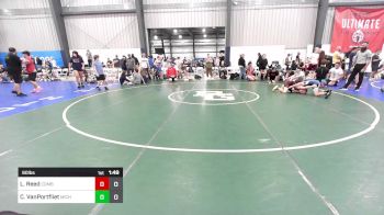 90 lbs 7th Place - Landon Reed, Combat WC vs Chase VanPortfliet, Michigan Premier Blue