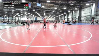 142 lbs Quarterfinal - Lucas Drake, PA vs Luke Wilson, AL