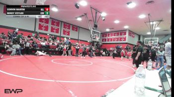 195 lbs Consi Of 8 #1 - Corvin Martin, Hilldale vs Mikey Voyles, Coweta