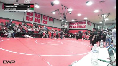 195 lbs Consi Of 8 #1 - Corvin Martin, Hilldale vs Mikey Voyles, Coweta