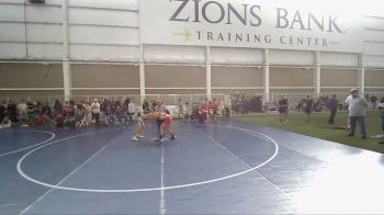 132 lbs Cons. Round 5 - Ryker Cluff, Spanish Fork vs Braxton Nielson, Stansbury