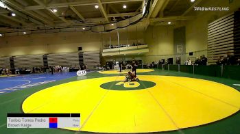 126B kg Final - Toribio Torres Pedro Juan Martin, Peru vs Brown Kaige, New Zealand