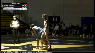 144 lbs Tillman Burns, STILLWATER vs Roman Stewart, Liberty Missouri