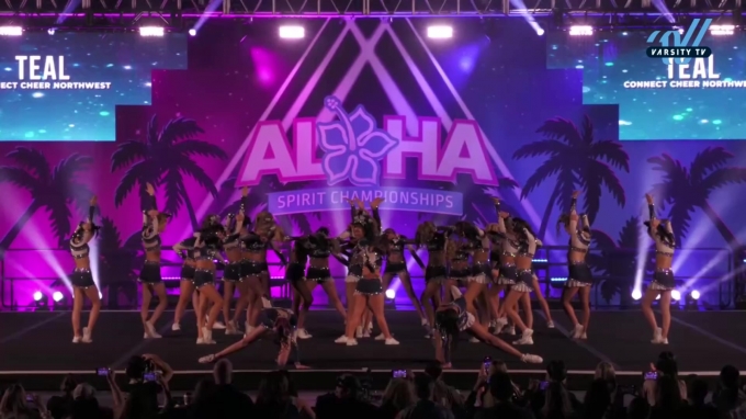 Connect Cheer Northwest - Teal [2025 L1 Senior Day 1] 2025 Aloha Grand ...
