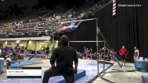 Carrie Becraft - Women's Group, Jump Around Gymnastics - 2021 Women's Xcel Region 4 Championships