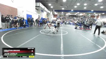 113 lbs Cons. Round 3 - SEBASTIAN BROOKS, Mayfair vs Jacob Castillo, Cabrillo/Long Beach