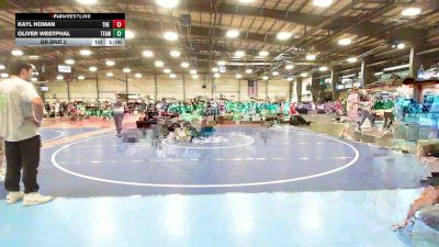 95 lbs Rr Rnd 3 - Kayl Homan, The Fort Hammers - MS vs Oliver Westphal, Team RJN - MS