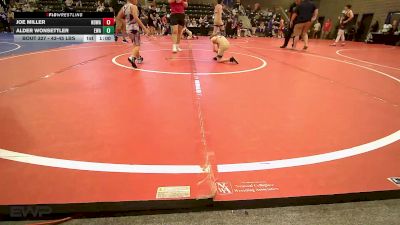 43-45 lbs Rr Rnd 3 - Joe Miller, North Desoto Wrestling Academy vs Alder Wonsettler, Eagles Wrestling Academy