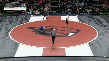 174 lbs Semifinal - Tyler Brennan, Little Rock vs Chris Neal, CSU Bakersfield