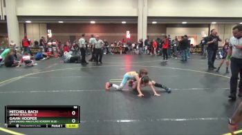 56 lbs Placement (4 Team) - Gavin Hooper, Contenders Wrestling Academy Blue vs Mitchell Bach, Armory Athletics