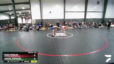 152 lbs 3rd Place Match - Hugh Wheeler, Cashmere Wrestling Club vs Samuel Gonzalez, Victory Wrestling-Central WA