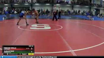 149 lbs Champ. Round 2 - Darian Diaz, Dubuque RTC vs Trevon Wells, Wartburg