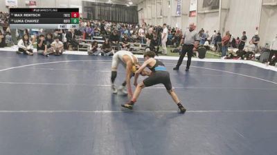113 lbs Cons. Sub-rd Of 16 - Max Rentsch, Team Nazar Training Center vs Luka Chavez, Rocky Ford