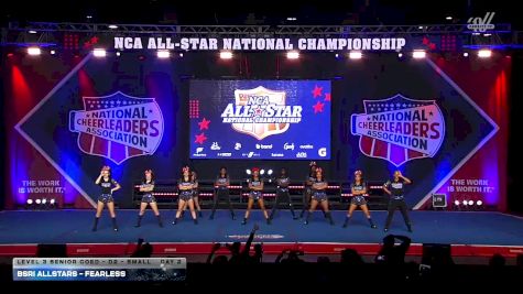 BSRI Allstars - Fearless [2026 L3 Senior Coed - D2 - Small Day 2] 2026 NCA All-Star National Championship