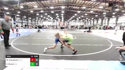 90 lbs Rr Rnd 3 - Mark Vlacancich, Bitetto Trained Wrestling vs Chase Brown, Silo Wrestling Club