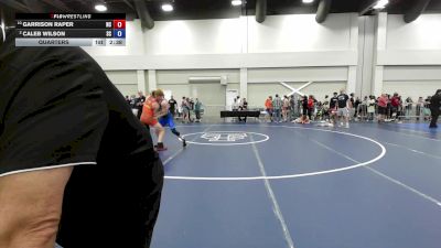 132 lbs Quarters - Garrison Raper, NC vs Caleb Wilson, SC