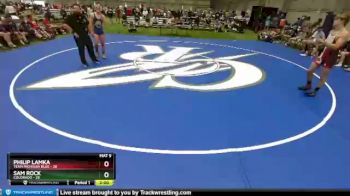 160 lbs Round 2 (8 Team) - Philip Lamka, Team Michigan Blue vs Sam Rock, Colorado