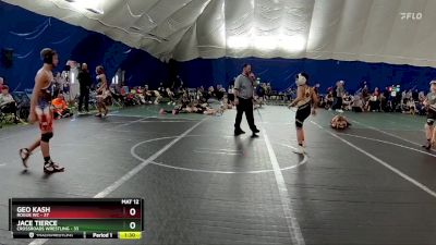 100 lbs Round 3 (6 Team) - Geo Kash, Rogue WC vs Jace Tierce, Crossroads Wrestling