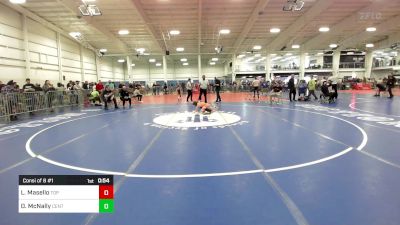 52 lbs Consi Of 8 #1 - Louis Masello, Top Flight Wr Ac vs Declan McNally, Central Mass Wrestling