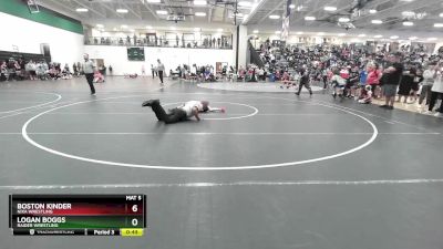 70-75 lbs Round 1 - Kal Thompson, King Select vs Kobe Dodson, Ste. Genevieve Youth Wrestling