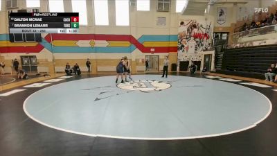 285 lbs Champ. Round 1 - Brannon LeMarr, Thunder Basin vs Dalton McRae, Campbell County