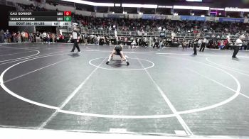 98 lbs Consi Of 8 #2 - Cali Gorder, Darkhorse WC vs Tayah Beeman, Darkhorse WC