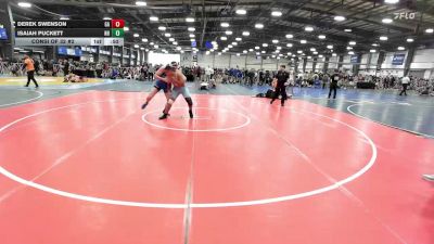 195 lbs Consi Of 32 #2 - Derek Swenson, GA vs Isaiah Puckett, NH