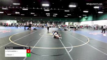 145 lbs Round Of 128 - Jacob Schmadeke, AZ vs Jacob Bacon, PA