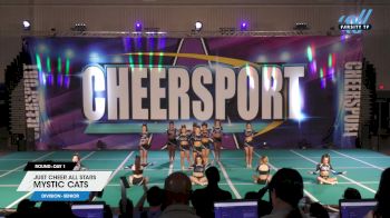 Just Cheer All Stars - Mystic Cats [2024 L2 Senior Day 1] 2024 CHEERSPORT Toms River Classic