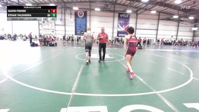 113 lbs Consi Of 32 #2 - Gavin Fisher, FL vs Ethan Valdisera, MD