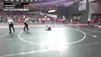 95 lbs Champ. Round 1 - John Mensah Ii, Askren Wrestling Academy vs Kody Belter, Athens