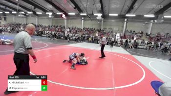 89 lbs Final - Kai Mickelbart, High Elevation Wrestling Club vs Marcus Espinoza, High Elevation Wrestling Club