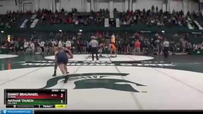 165 lbs Champ. Round 2 - Nathan Tausch, Cal Poly vs Danny Braunagel, Illinois