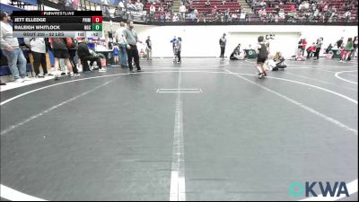 52 lbs Consi Of 4 - Jett Elledge, Prime Wrestling vs Raleigh Whitlock, Norman Grappling Club