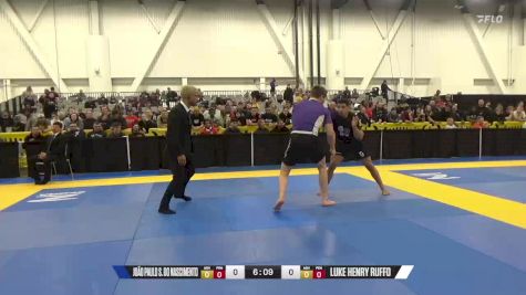 Luke Henry Ruffo vs João Paulo S. Do Nascimento 2024 World IBJJF Jiu-Jitsu No-Gi Championship