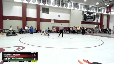 83-92 lbs Semifinal - Bennett Wilson, North Hardin WC vs Andrey Kostadinov, Avon WC