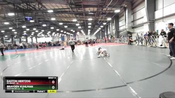 68 lbs Rd# 3 12:00pm Friday - Brayden Kuhlman, Westshore D.S vs Easton Hertzog, PA White