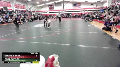 55B Cons. Round 1 - Caleb Dotzler, Pirate Powerhouse Wrestling Ac vs Karson Booker, Grain Valley Youth Wrestling