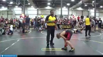 92 lbs Round 2 (4 Team) - Jaxon Swan, Midwest Xtreme Wrestling vs Beau Hopkinson, Ares