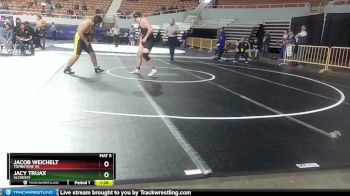 D4-285 lbs Champ. Round 1 - Jacy Truax, Alchesay vs Jacob Weichelt, Tombstone HS